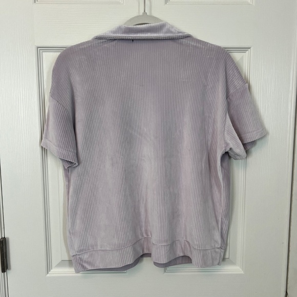 TART 2 Piece Zephyra Lavender Velour Lounge Pant Set Size Large - Picture 4 of 6